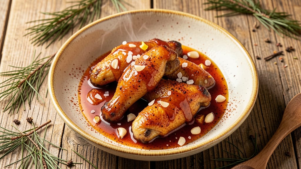 Baked Chicken Wings Marinade Recipe: Smoky Garlic-Honey Blend for Sticky-Glazed Crunch