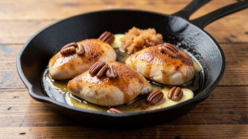 Baked Honey Pecan Chicken Recipe: Sticky-Sweet Glaze That Caramelizes to Crunchy Perfection