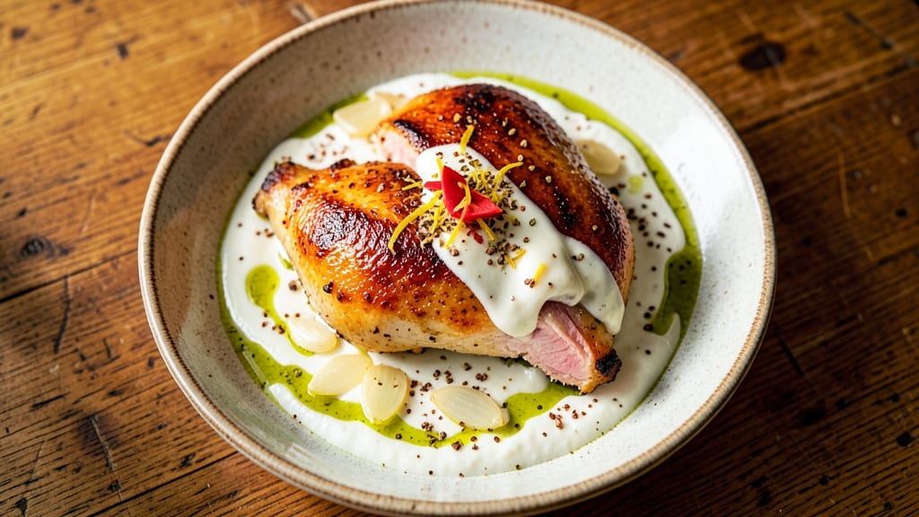 Baked Chicken With Yogurt Recipe: Tender Moistness From Tangy Marinade