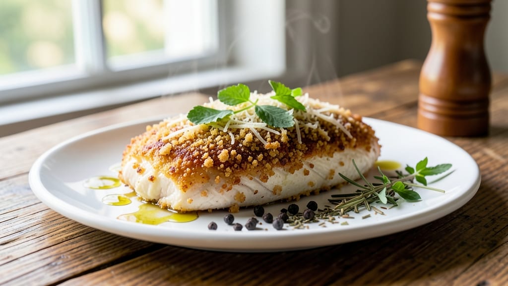 Baked California Chicken Recipe: Crispy Parmesan Crust With Juicy Centers