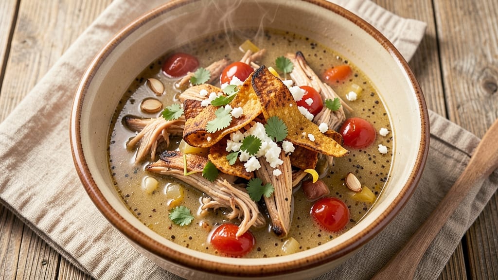 Authentic Mexican Chicken Tortilla Soup Recipe: Crock Pot Spice-Infused Comfort