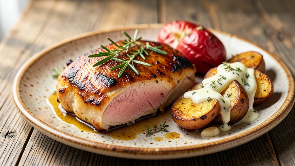 Baked Chicken Breast and Red Potatoes Recipe: Juicy Protein and Buttery Roasted Spuds in One Pan