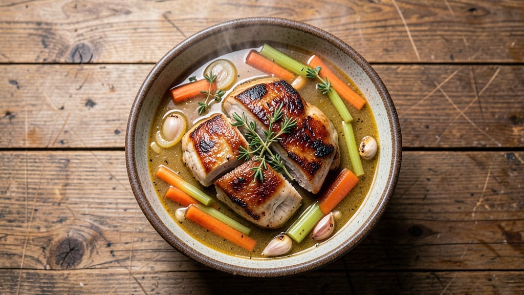 Alpine Village Chicken Soup Recipe: Mountain-Inspired Herbs and Creamy Depth