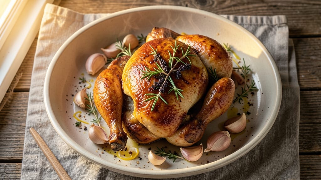 Air Fryer Whole Roast Chicken Recipe: Juicy Core With Crispy Skin Every Time