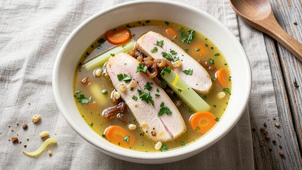Barefoot Contessa Chicken Soup Recipe: Celery-Studded Comfort With Herbed Crisp