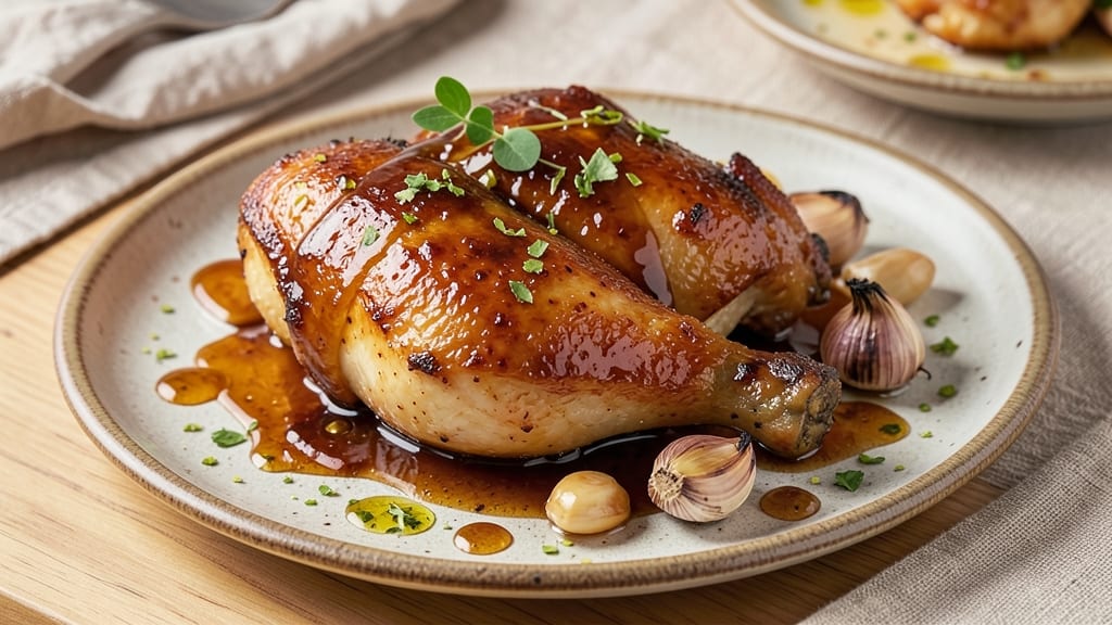 Baked Chicken Thigh Sauce Recipe: Honey-Mustard Glaze With Caramelized Depth