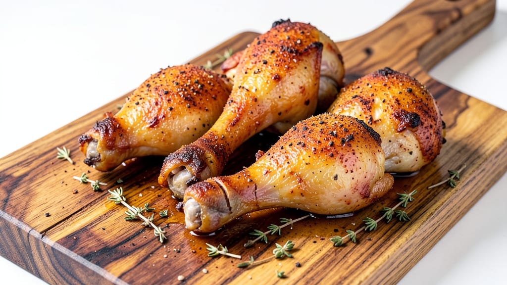 Baked Whole Chicken Legs Recipe: Crispy Skin, Juicy Meat in One Bake