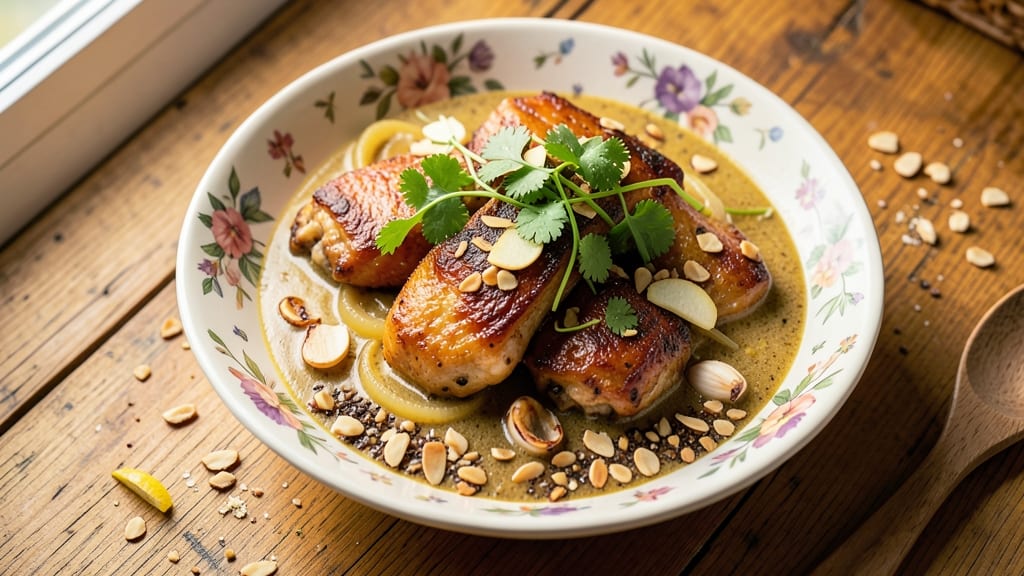 Almond Chicken Curry Recipe: Nutty-Creamy Balance in One Pot