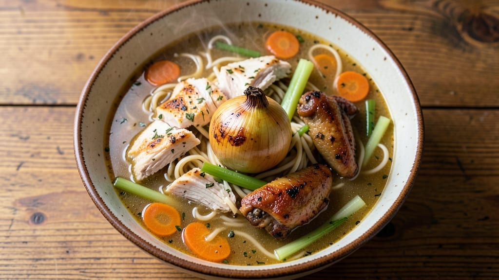 Au Bon Pain Chicken Noodle Soup Recipe: Herb-Infused Broth with Tender Shreds