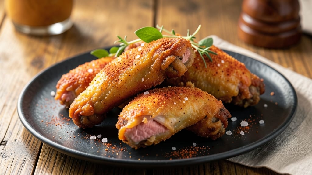 Basic Fried Chicken Wings Recipe: Crispy-Golden Crunch Without Deep Frying