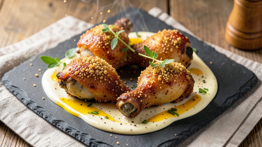 Baked Chicken Legs With Bread Crumbs Recipe: Crispy-Golden Crust Without Deep Frying