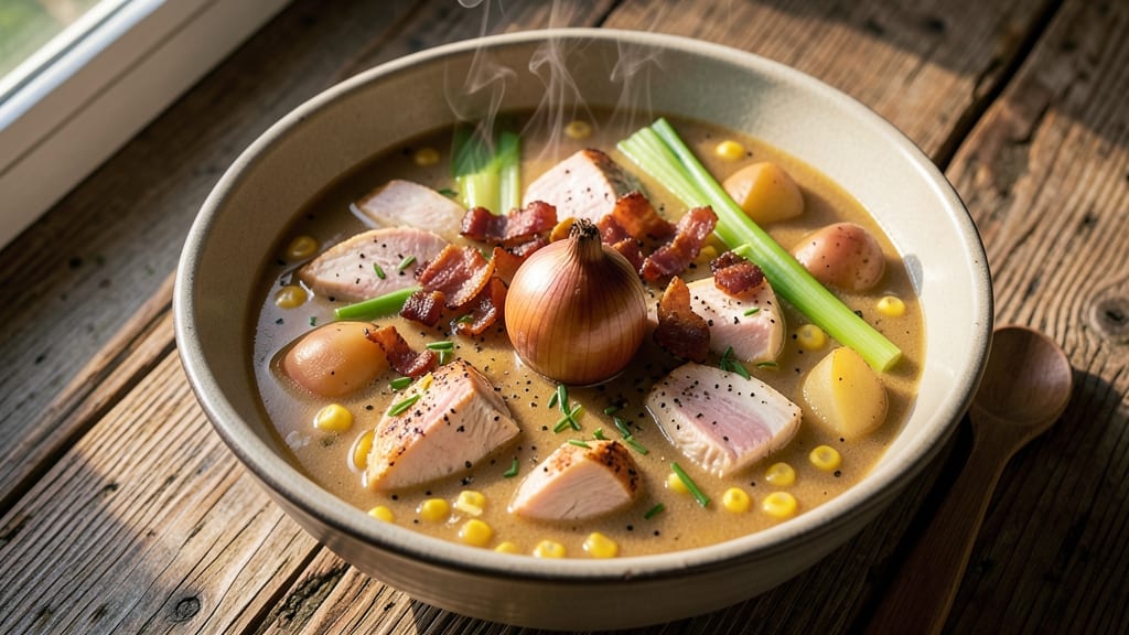 Amish Chicken Corn Chowder Soup Recipe: Creamy, Smoky Comfort in One Pot