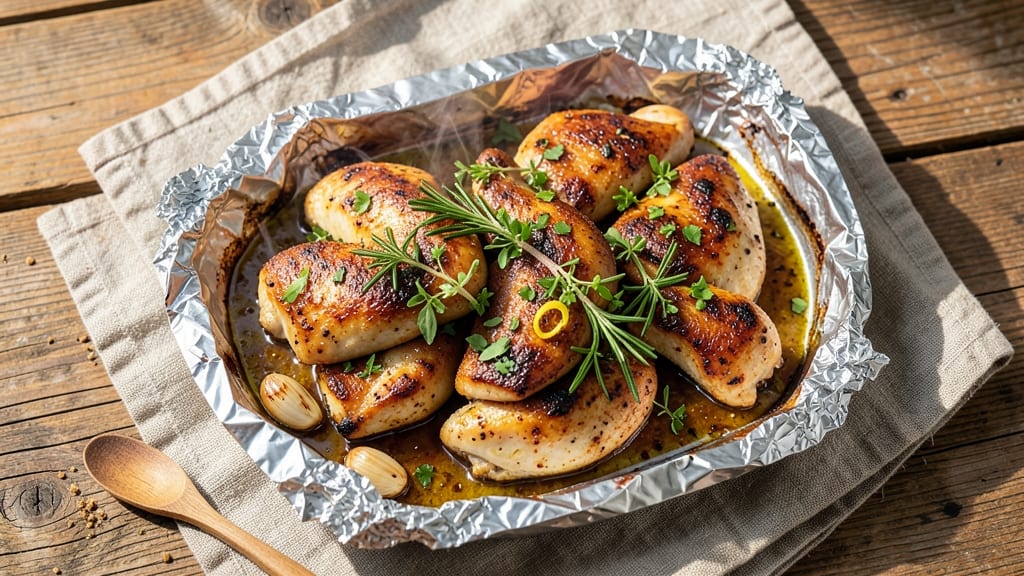 Baked Chicken Foil Packet Recipe: Juicy Herb-Infused Bites in 20 Minutes
