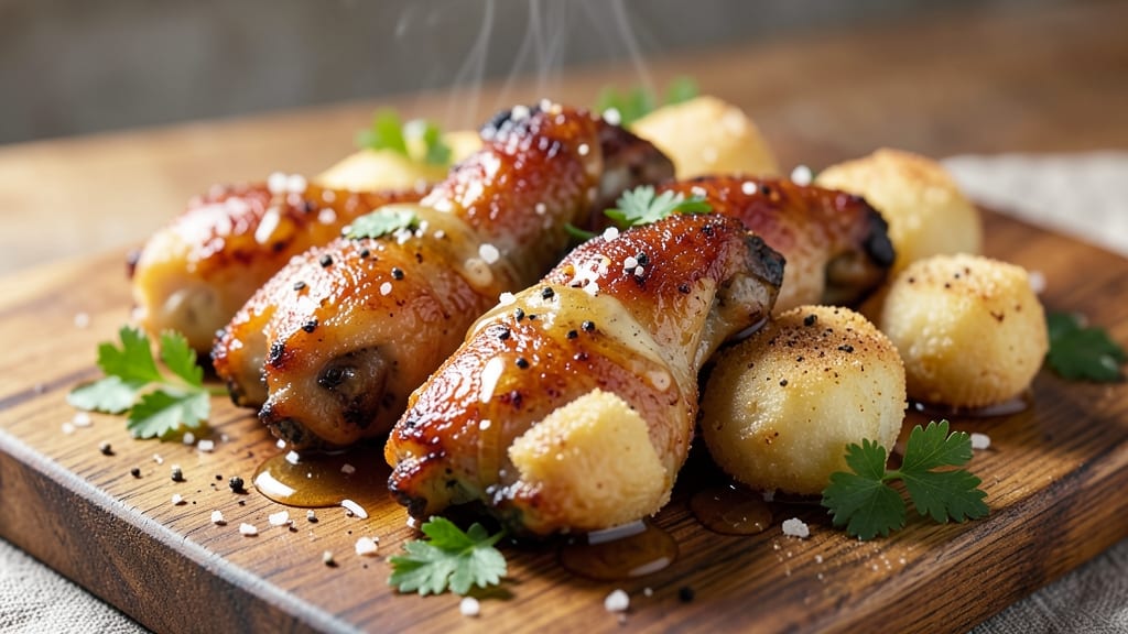 Baked Chicken Wing Dings Recipe: Crispy Biscuit Crust Meets Gooey Cheese Heaven