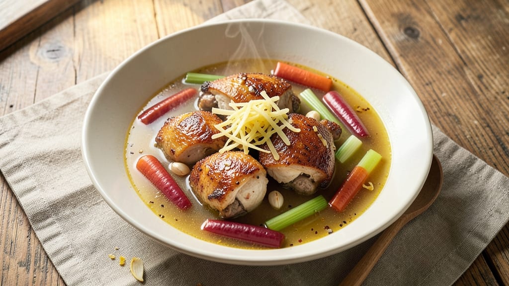 American Ginseng Chicken Soup Recipe: Earthy Immunity-Boosting Comfort in One Pot