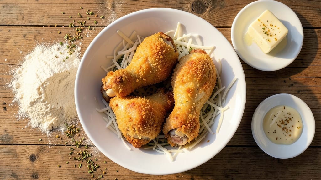 Baked Ranch Chicken Legs Recipe: Crunchy Breadcrumb Crust Meets Creamy Herb Filling