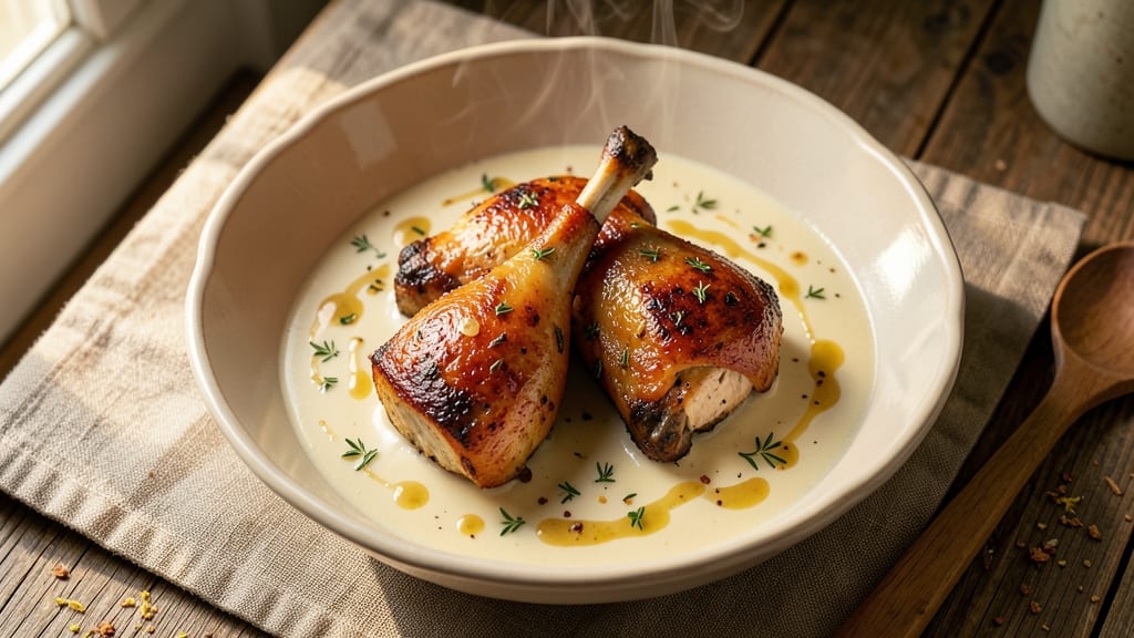 Baked Chicken Thighs With Cream Of Chicken Soup Recipe: Velvety Cream Sauce That Clings to Every Bite