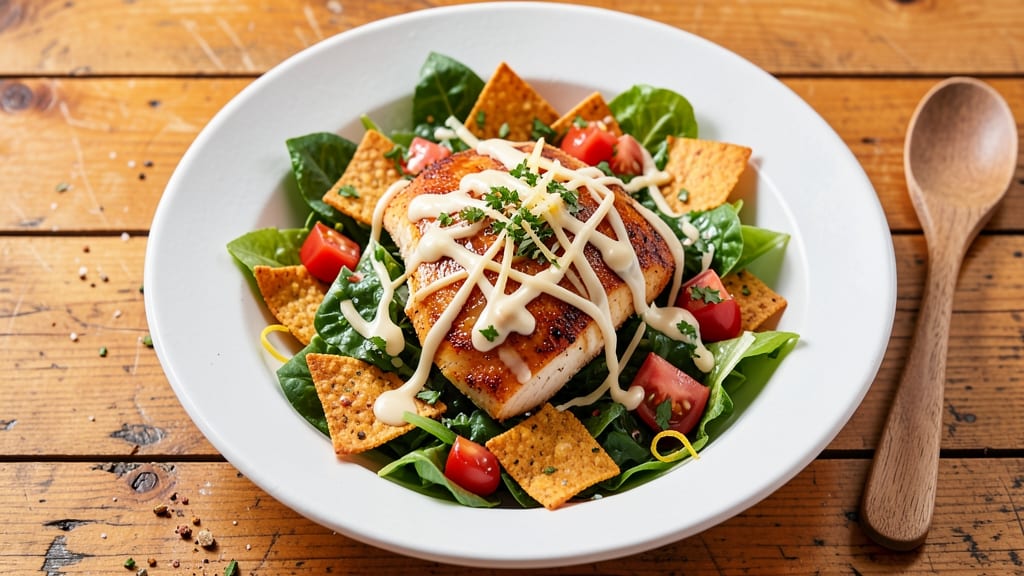 Applebee's Southwest Chicken Salad Recipe: Crispy Tortilla-Stripped Ranch Fusion