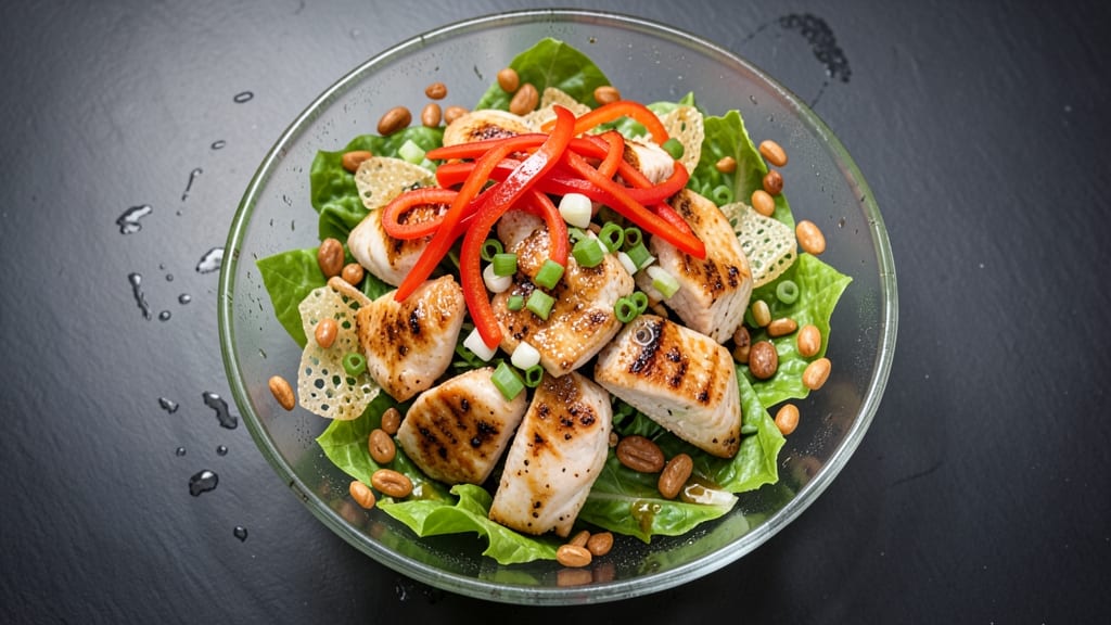 Applebee's Chinese Chicken Salad Recipe: Crispy Won Ton Crunch and Peanut Dressing Magic