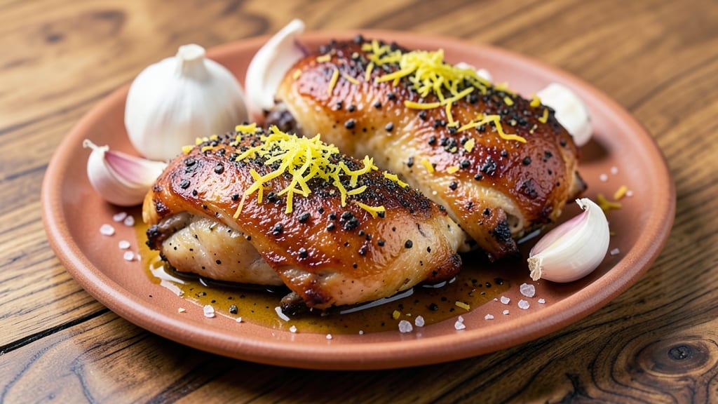 Baked Lemon Pepper Chicken Thighs Recipe: Juicy with Crispy, Zesty Skin Every Time
