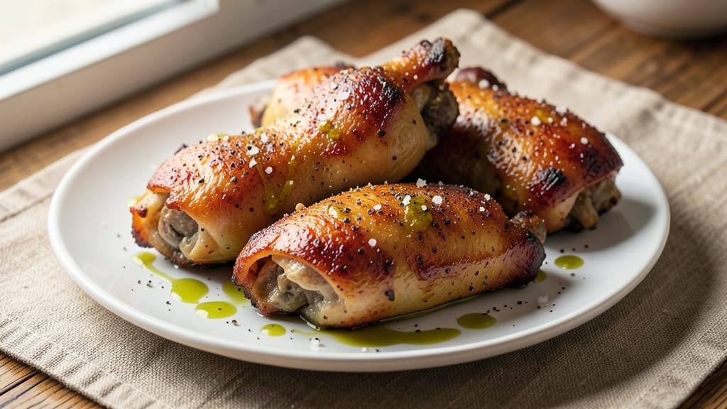 Baked Chicken Thighs and Drumsticks Recipe: Juicy Skin-Crackling Crisp in One Pan