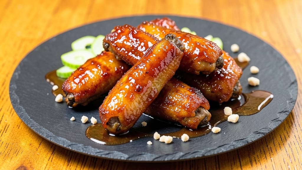 Baked Teriyaki Chicken Wings Recipe: Glossy Caramelized Glaze That Sticks to Every Bite