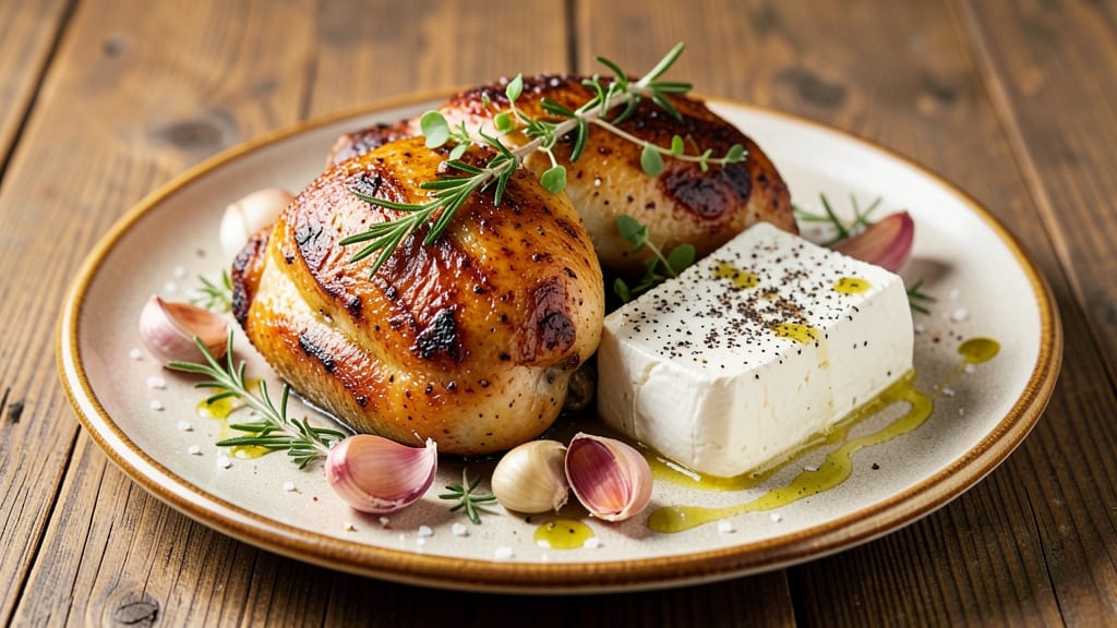Baked Chicken and Brie Recipe: Golden Melted Cheese Crust Over Juicy Bites