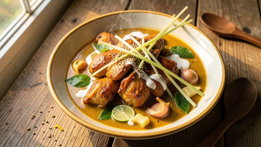 Authentic Thai Yellow Chicken Curry Recipe: Turmeric-Infused Richness With Coconut Depth
