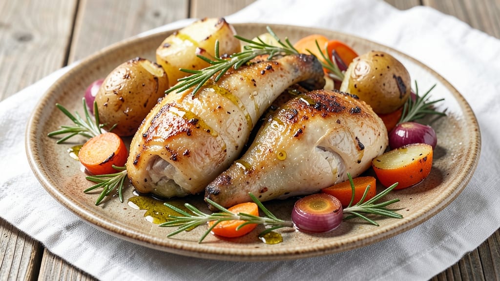 Baked Chicken Thighs With Roasted Veggies Recipe: Hands-Off Sheet Pan Harmony