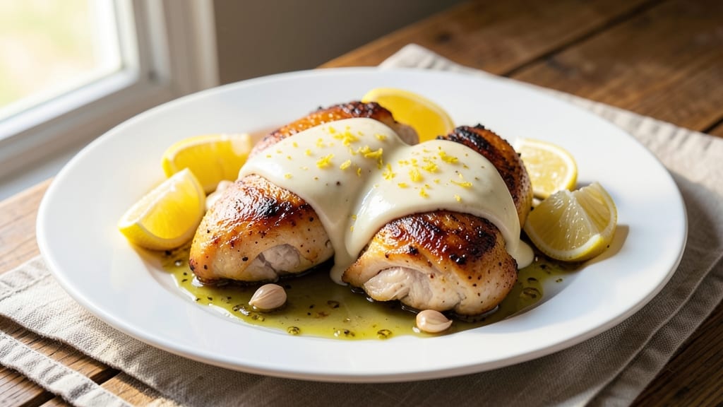 Baked Lemon Parmesan Chicken Recipe: Zesty Crust Locks in Juicy Flavor