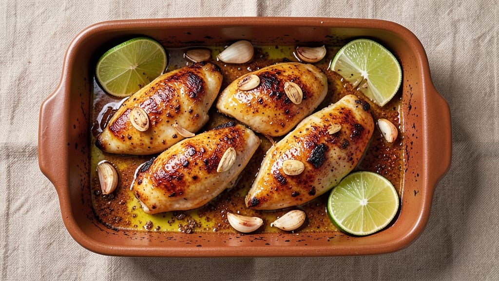 Baked Tequila Lime Chicken Recipe: Zesty Citrus Crust With Juicy Centers