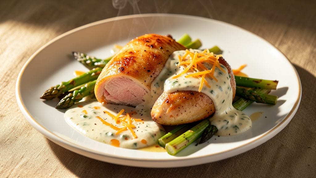 Campbell's Cream of Asparagus Chicken Recipe: Crispy Celery-Topped Creamy Comfort