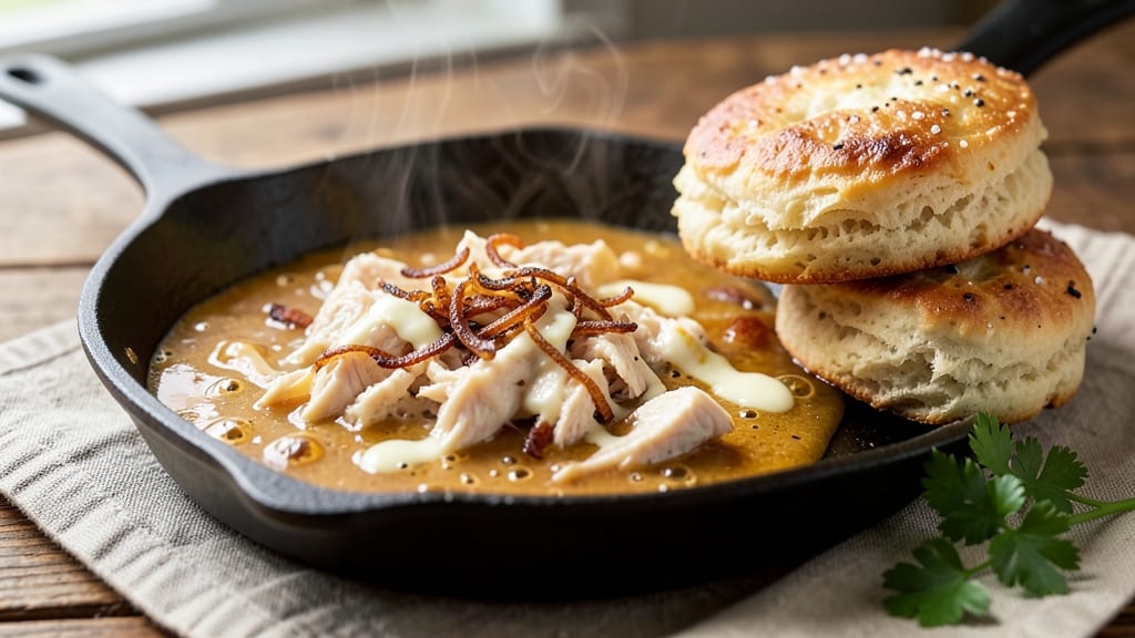 Campbell's Cream of Chicken and Biscuits Recipe: One-Pan Creamy Comfort Meal