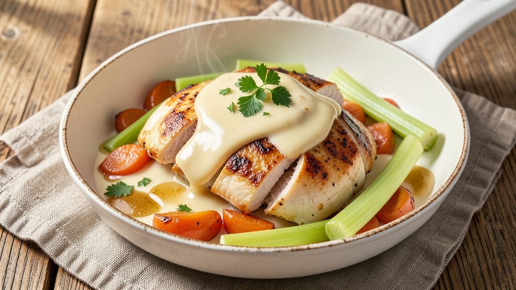 Campbell's Cream of Chicken Chicken Recipe: Celery-Crusted One-Pot Creamy Masterpiece