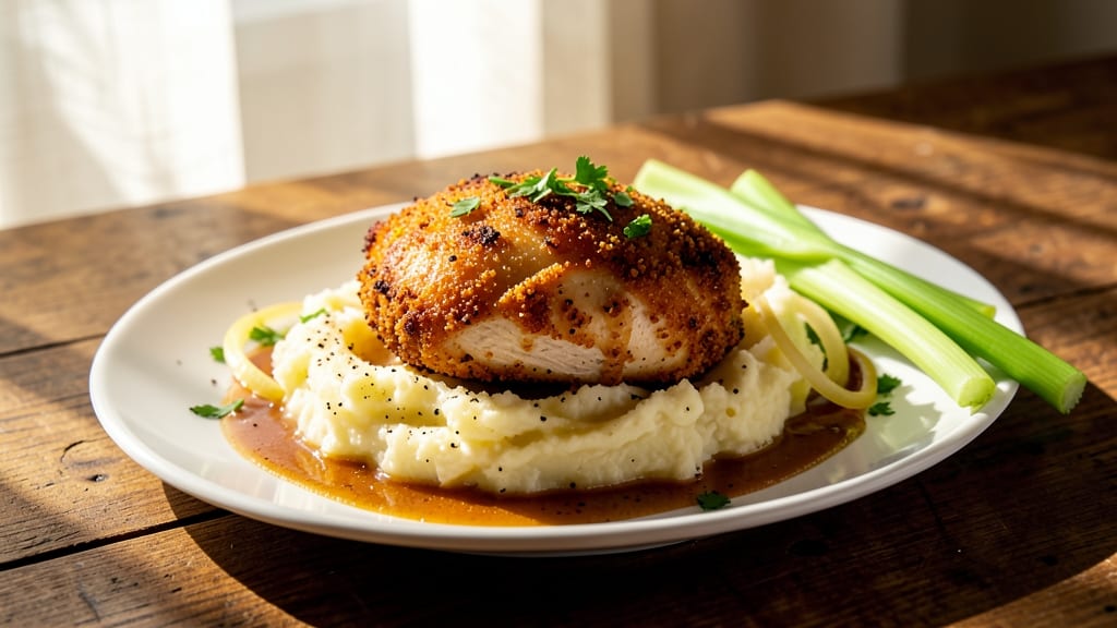 Cane's Copycat Chicken Recipe: Smoky Celery-Topped Gravy Magic