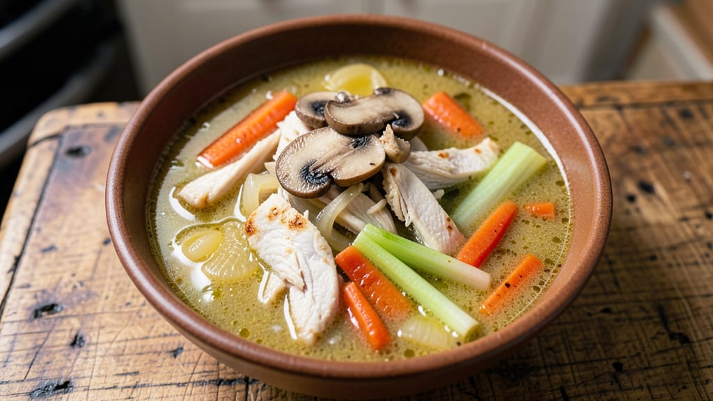 Carrabba's Copycat Chicken Soup Recipe: Herbed Orzo and Lemon Twist