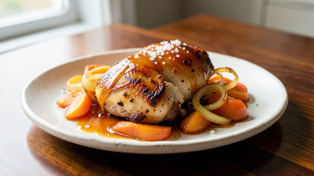 Chicken With Canned Peaches Recipe: Sweet-Tart One-Pan Surprise