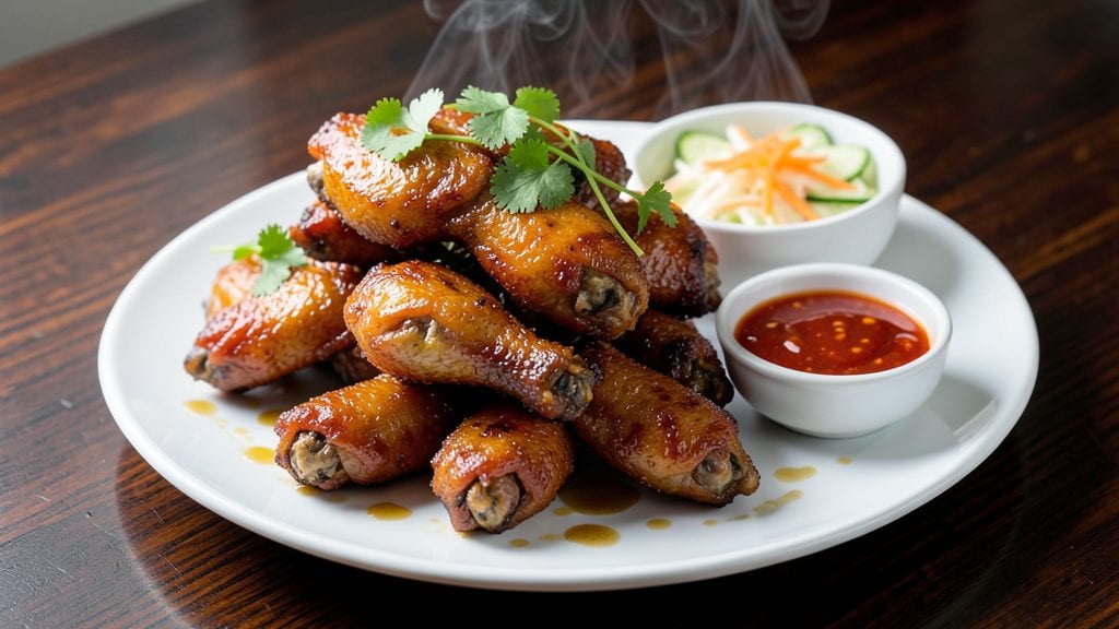 Chinese Takeout Chicken Wings Recipe: Crispy-Fried with Sweet and Spicy Glaze
