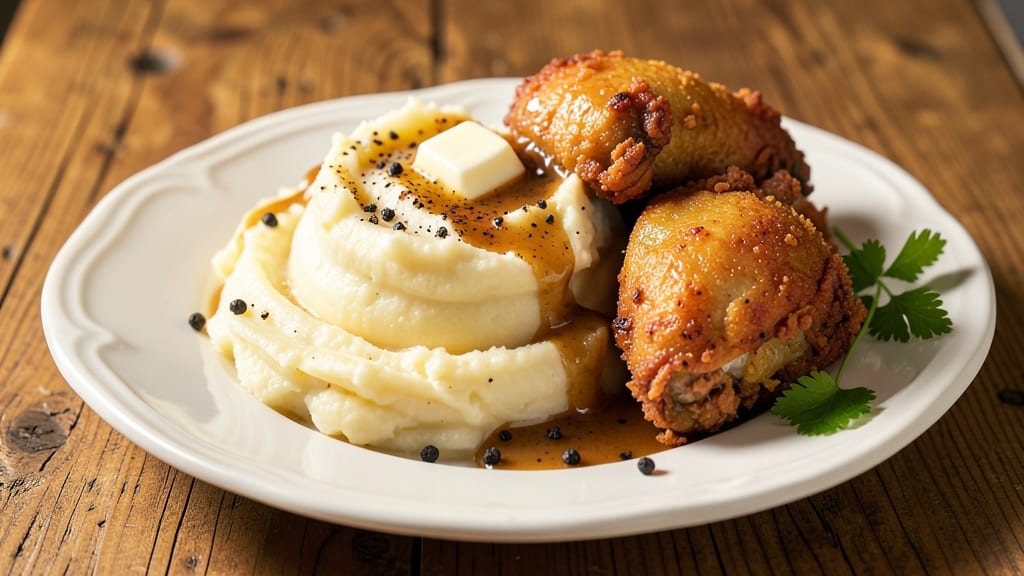 Church's Chicken Mashed Potatoes Recipe: Celery-Crusted Gravy Magic in One Bowl
