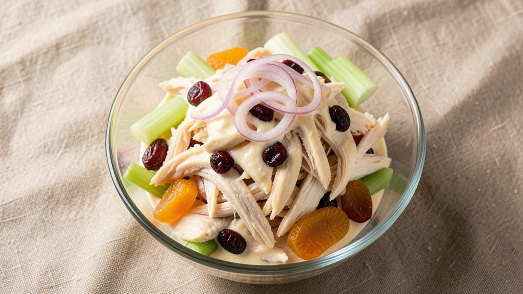 Copycat Chicken Salad Chick Fruity Fran Recipe: Creamy, Crunchy, and Dippable