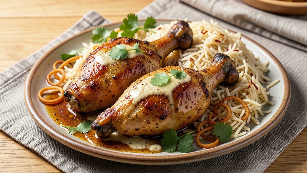 Baked Chicken Thighs Indian Recipe: Fragrant Cumin and Turmeric Spice Magic