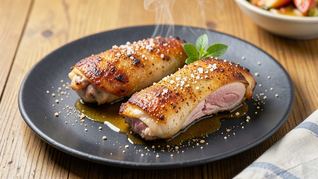 Air Fried Bone-In Chicken Thighs Recipe: Crispy Skin, Juicy Meat in 20 Minutes