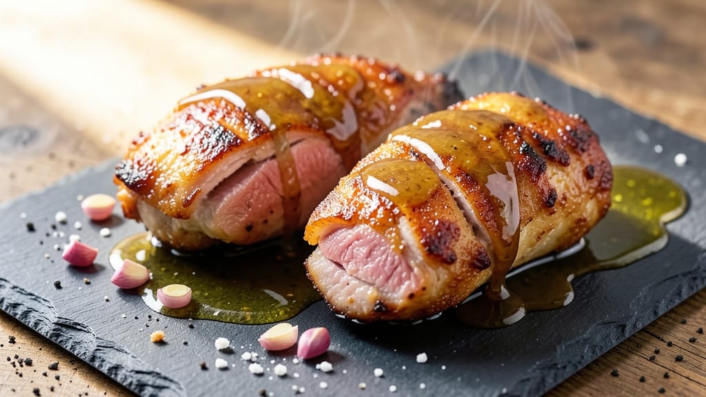 Dan O'S Chicken Thigh Recipe: Smoky Celery-Crusted Crunch Over Rich Gravy