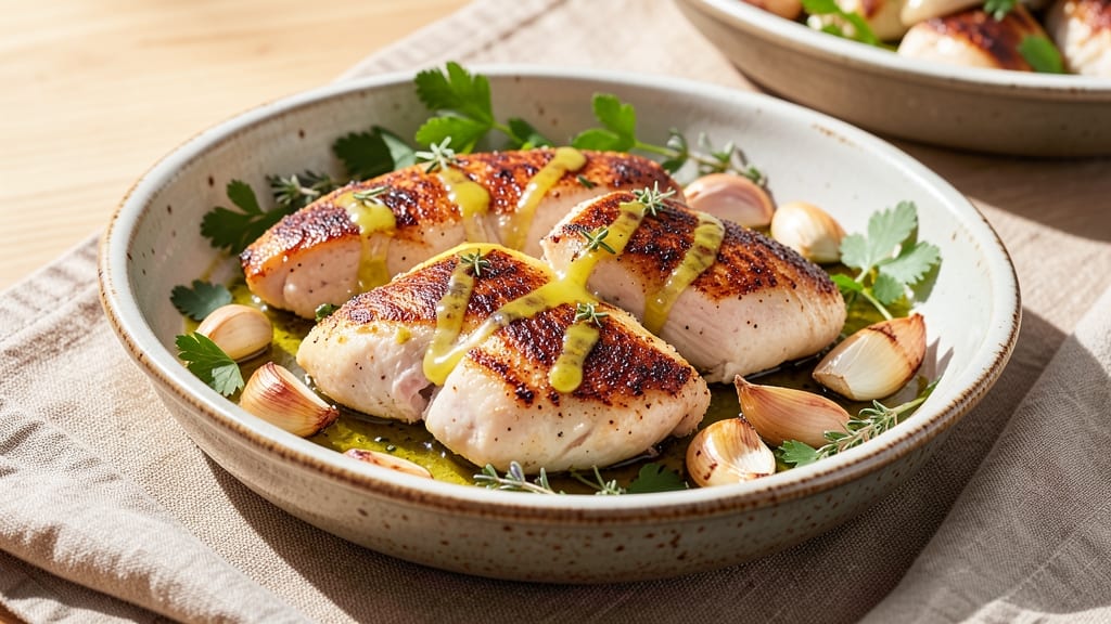 Baked Lemon Chicken Recipe Healthy: Zesty Herb Crust for Light, Protein-Packed Meals