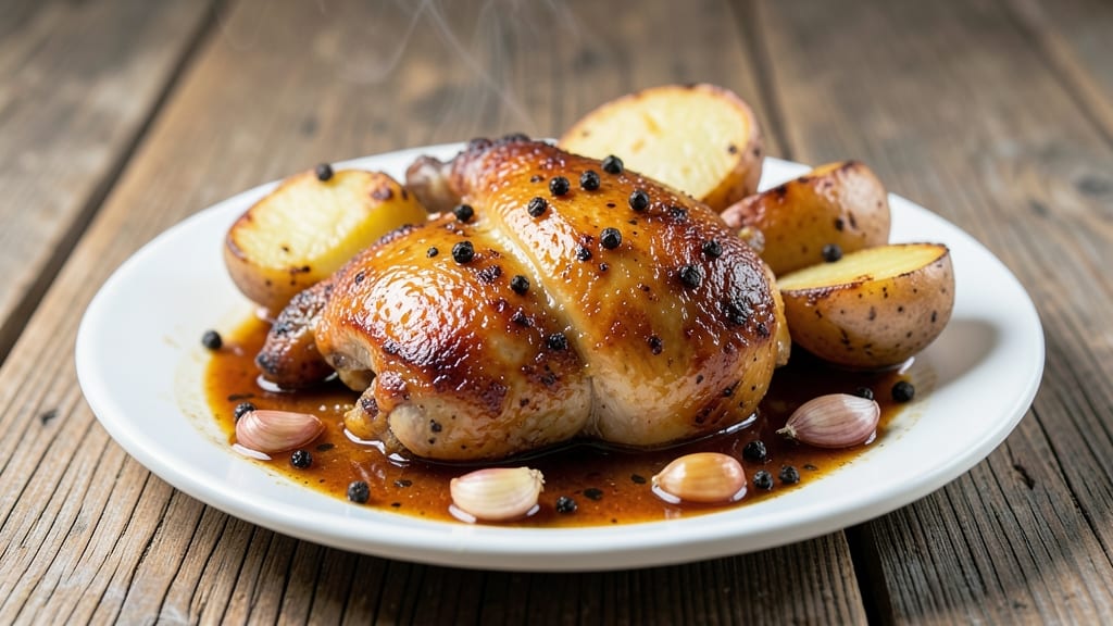 Authentic Filipino Chicken Adobo With Potatoes Recipe: Soy-Vinegar Magic That Caramelizes to Rich Perfection