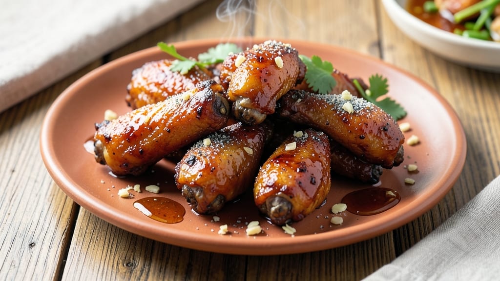Baked Chinese Chicken Wings Recipe: Five-Spice Glaze for Crispy, Sticky Perfection