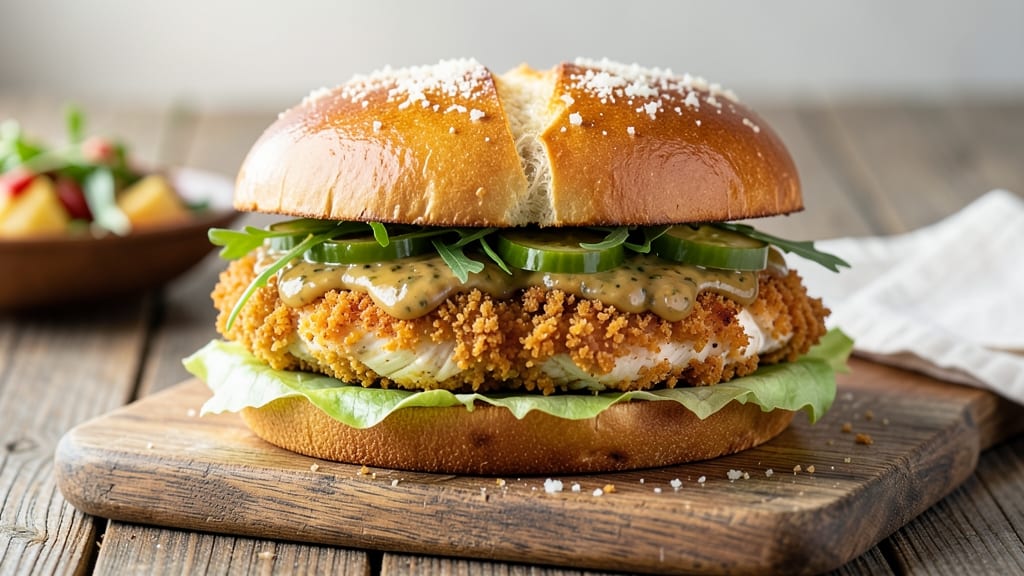 Baked Breaded Chicken Sandwich Recipe: Crispy Crust, Juicy Center, Zero Mess