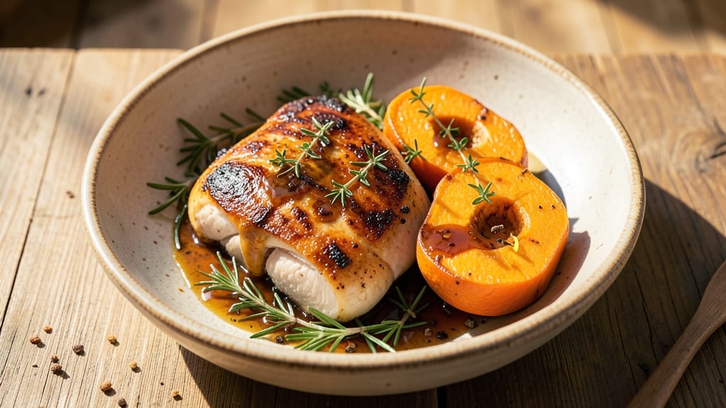Baked Chicken Breast And Butternut Squash Recipe: One-Pan Roast With Caramelized Sweetness