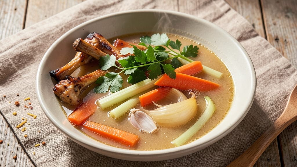 Basic Chicken Stock Soup Recipe: Savory Depth From Pantry Staples