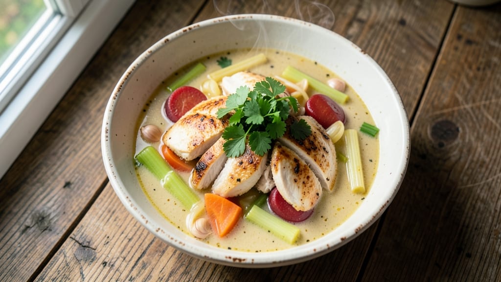 Grandma's Chicken Soup Recipe: Nostalgic Comfort with Homemade Herb Magic
